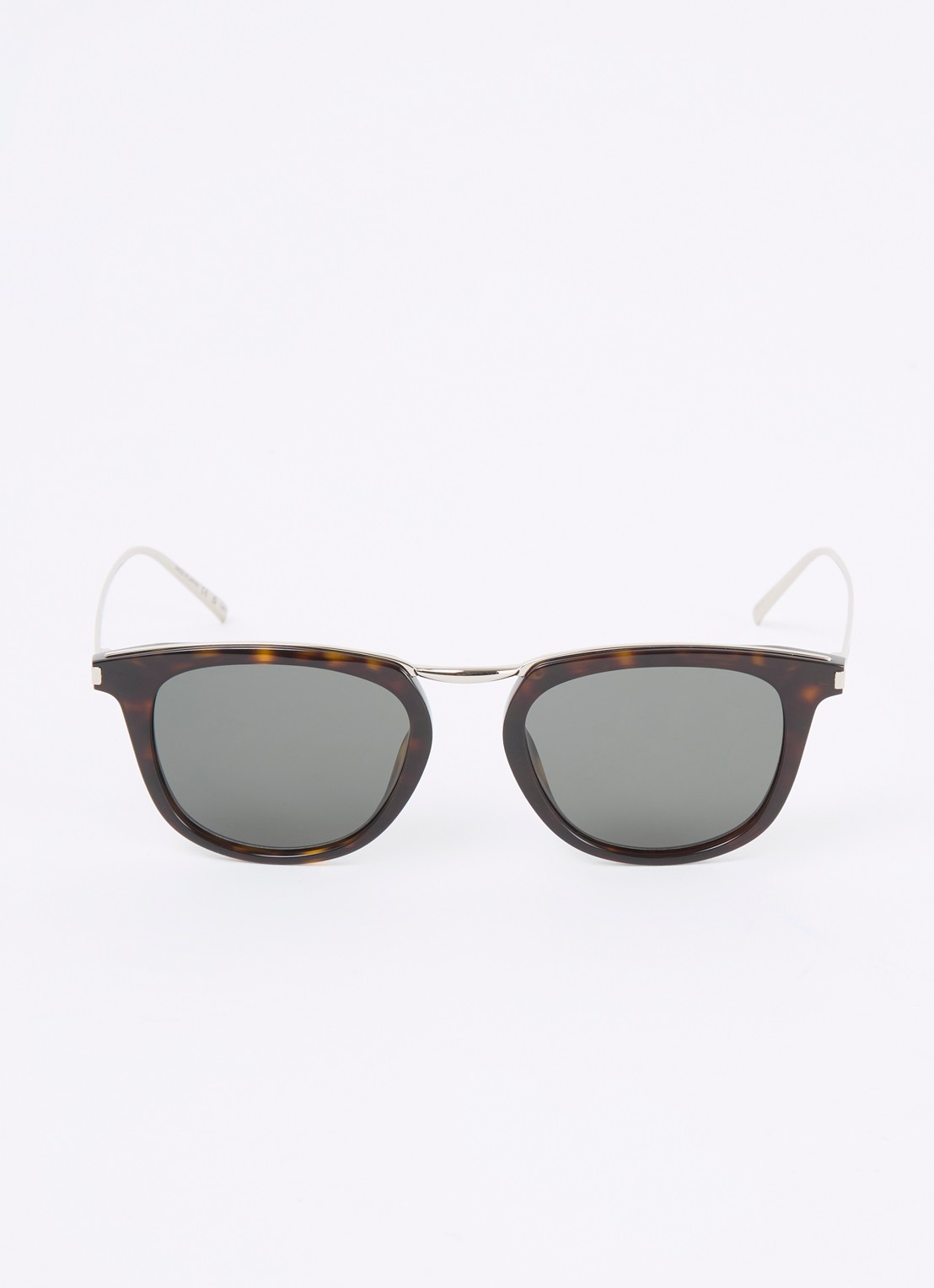 Saint Laurent Wayfarer zonnebril SL753 - detail 2 donkerbruin