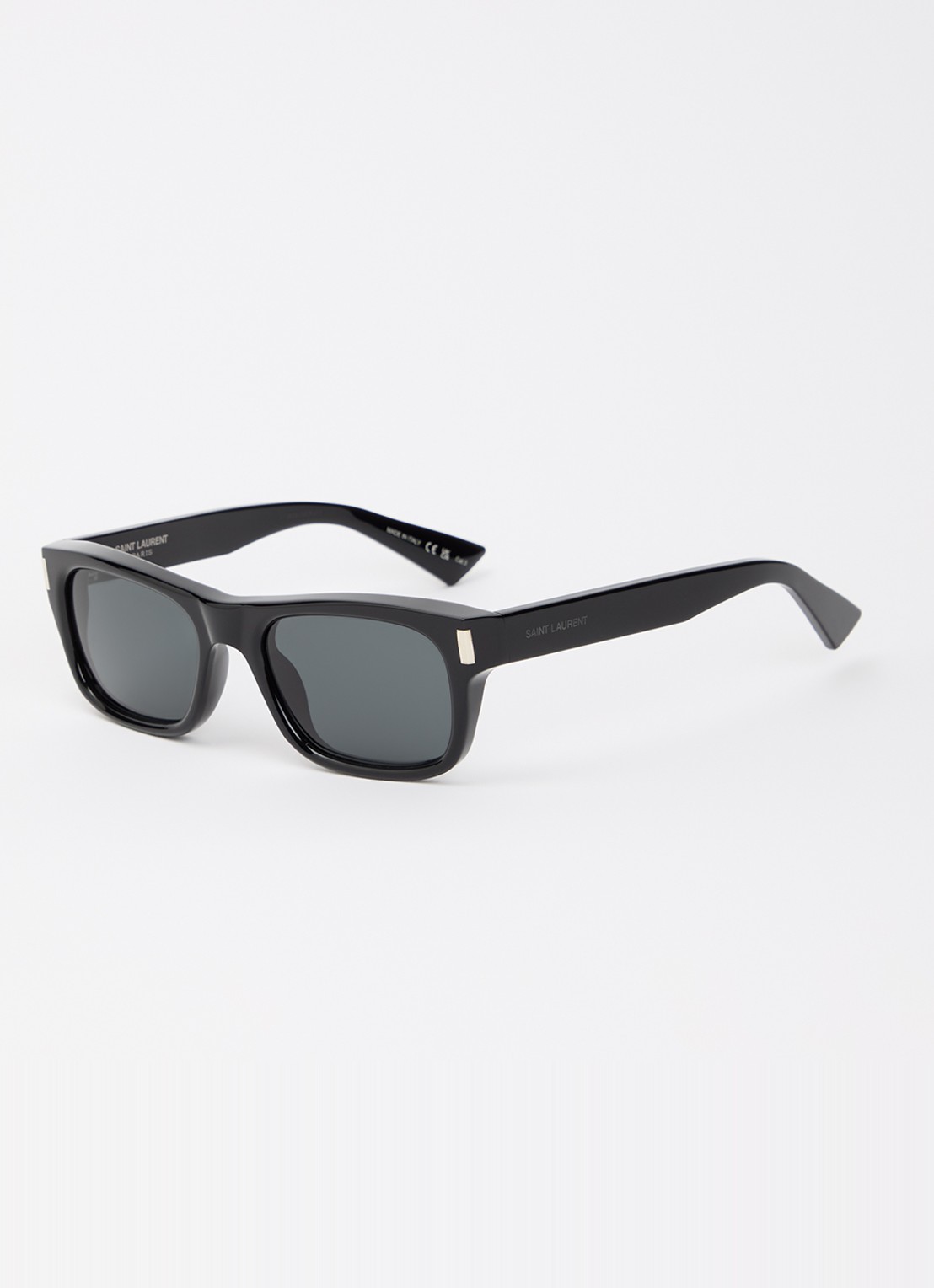 Saint Laurent Wayfarer zonnebril SL83 - voorkant zwart