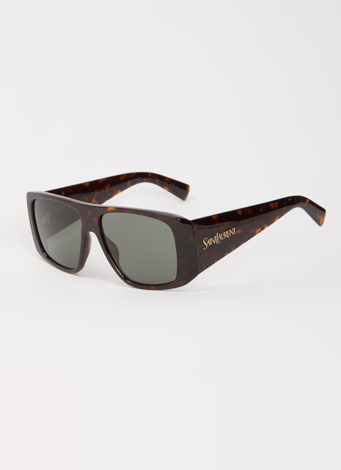 Saint Laurent Wayfarer zonnebril SL832 - voorkant donkerbruin
