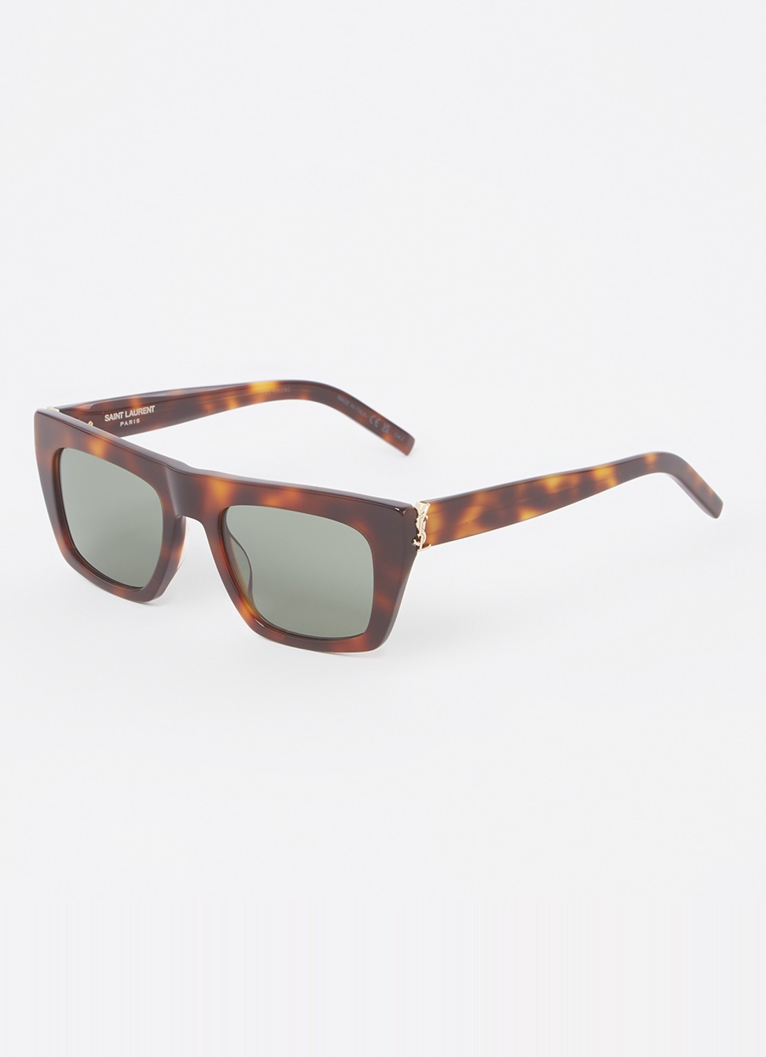 Saint Laurent Wayfarer zonnebril YS000582 - voorkant kastanjebruin