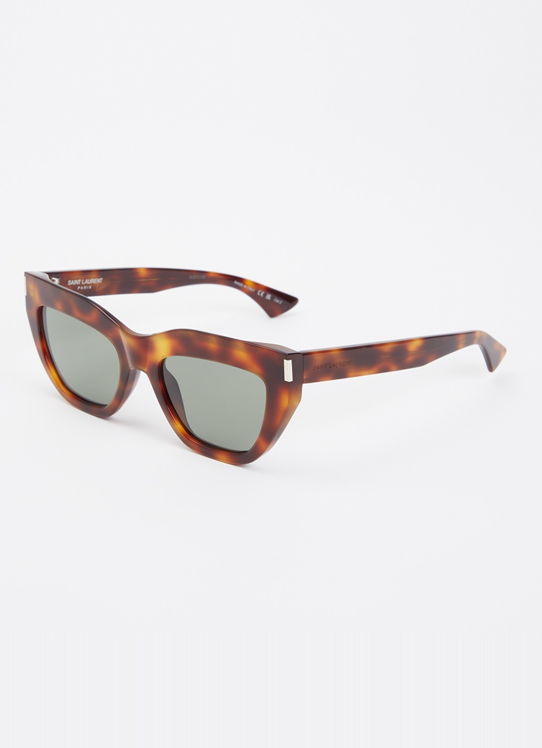 Saint Laurent Wayfarer zonnebril YS000828  - voorkant bruin