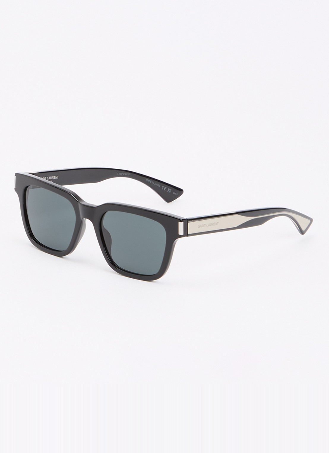 Saint Laurent Wayfarer zonnebril YS000835 - voorkant 4 zwart
