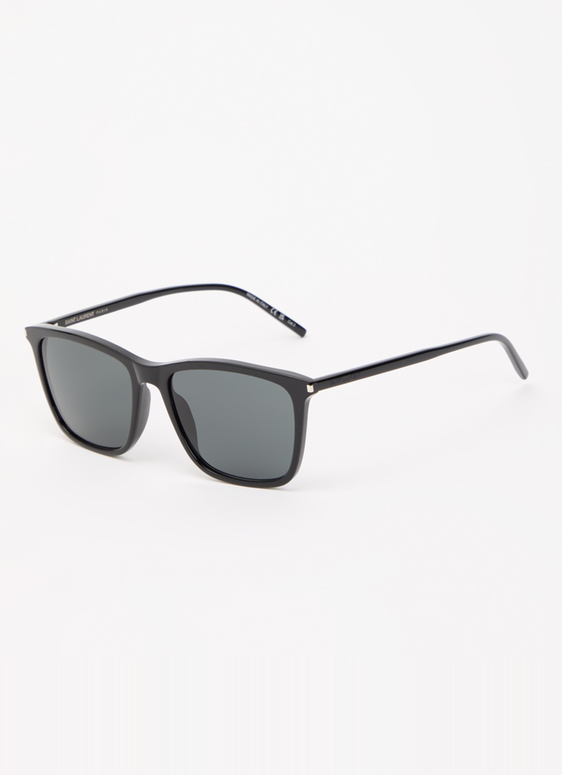 Saint Laurent Wayfarer zonnebril YS000907 - voorkant zwart