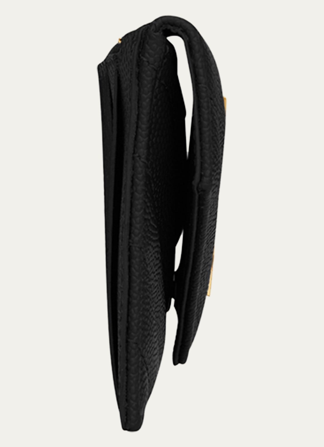 Saint Laurent Zip Fragments pasjeshouder van kalfsleer - detail 3 zwart