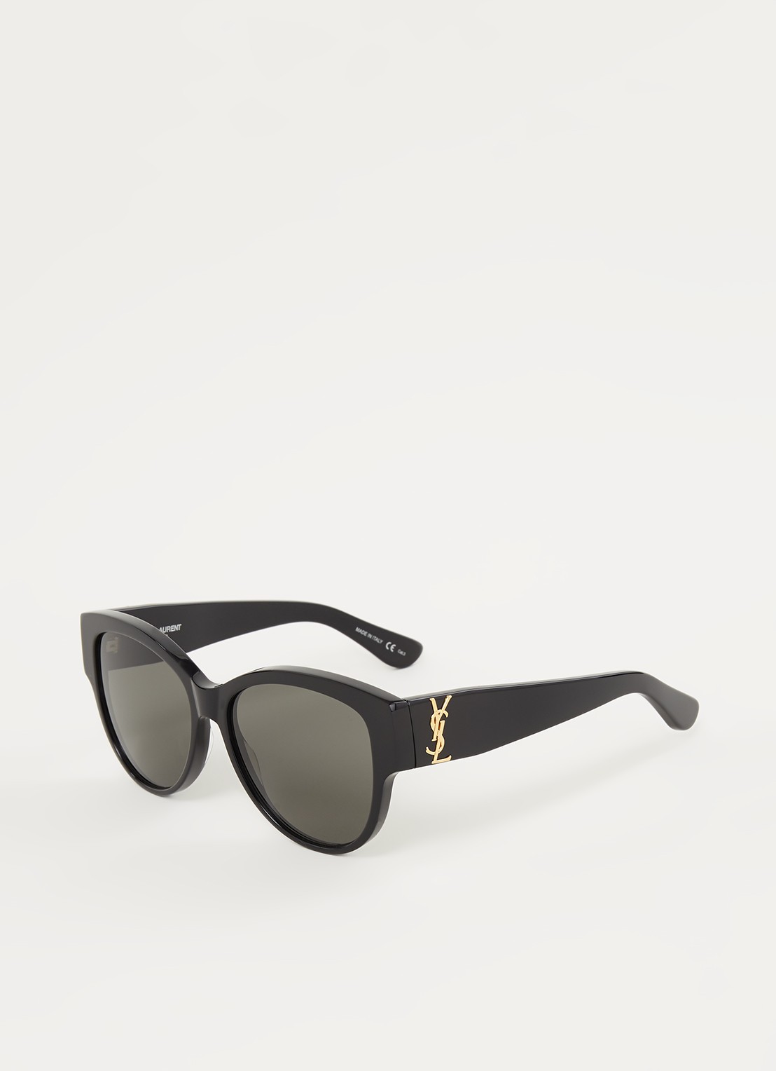 Saint Laurent Zonnebril SLM3 - voorkant 3 zwart