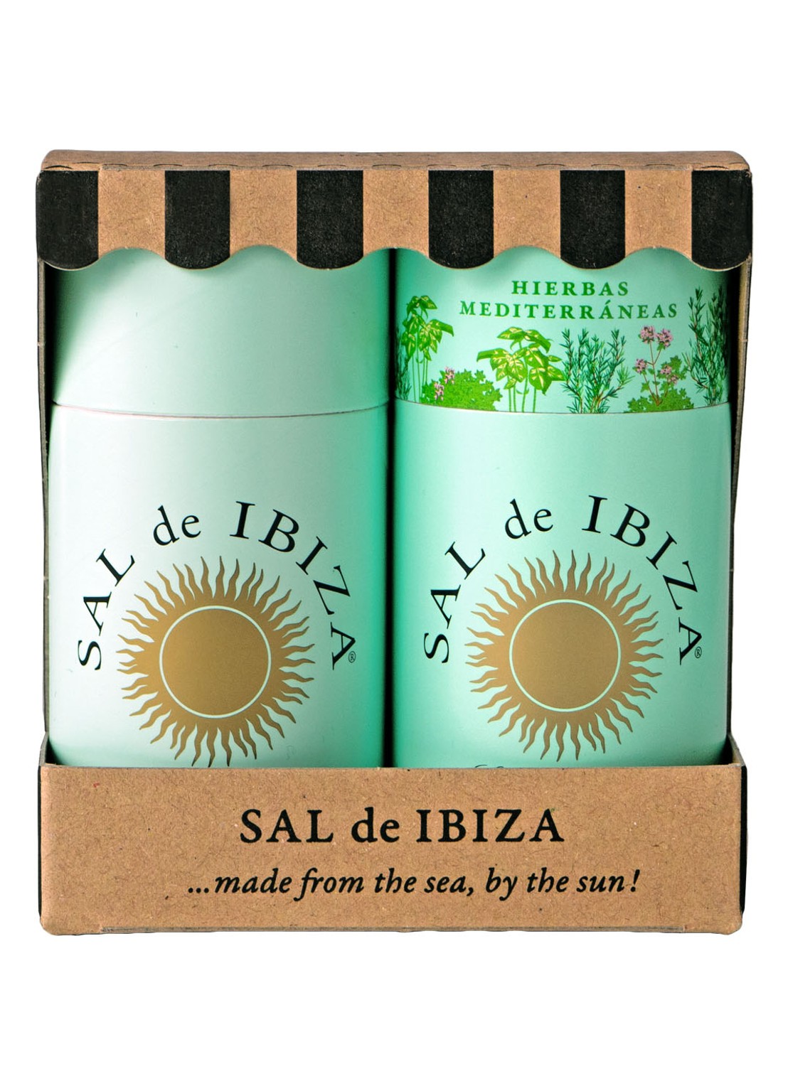 Sal de Ibiza Mediterranean Herbs & Granito Pure zeezout 180 gram - voorkant 3 undefined