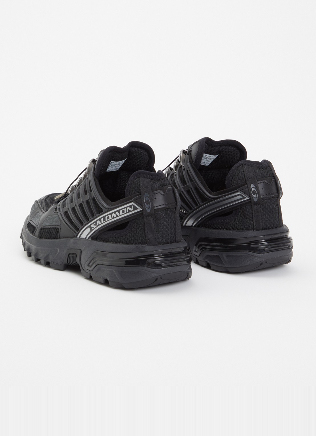 Salomon CS Pro Shell sneaker van mesh - achterkant 4 zwart