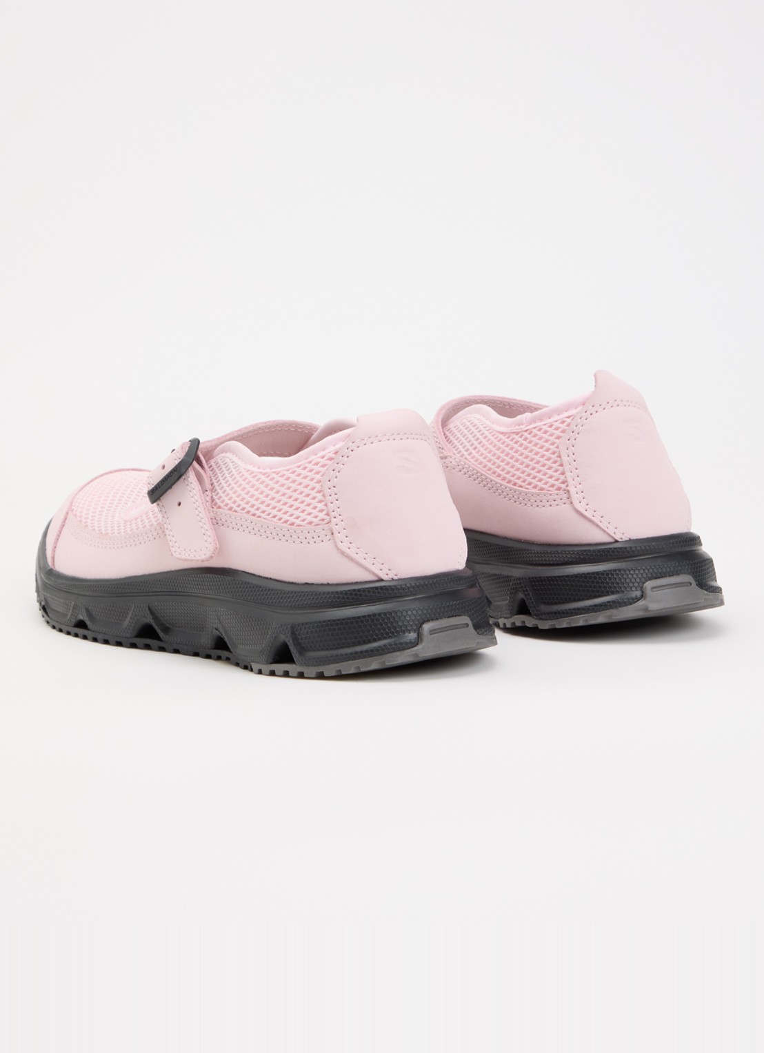 Salomon RX Marie-Jeanne sneaker van mesh met leren details - achterkant 5 lichtroze