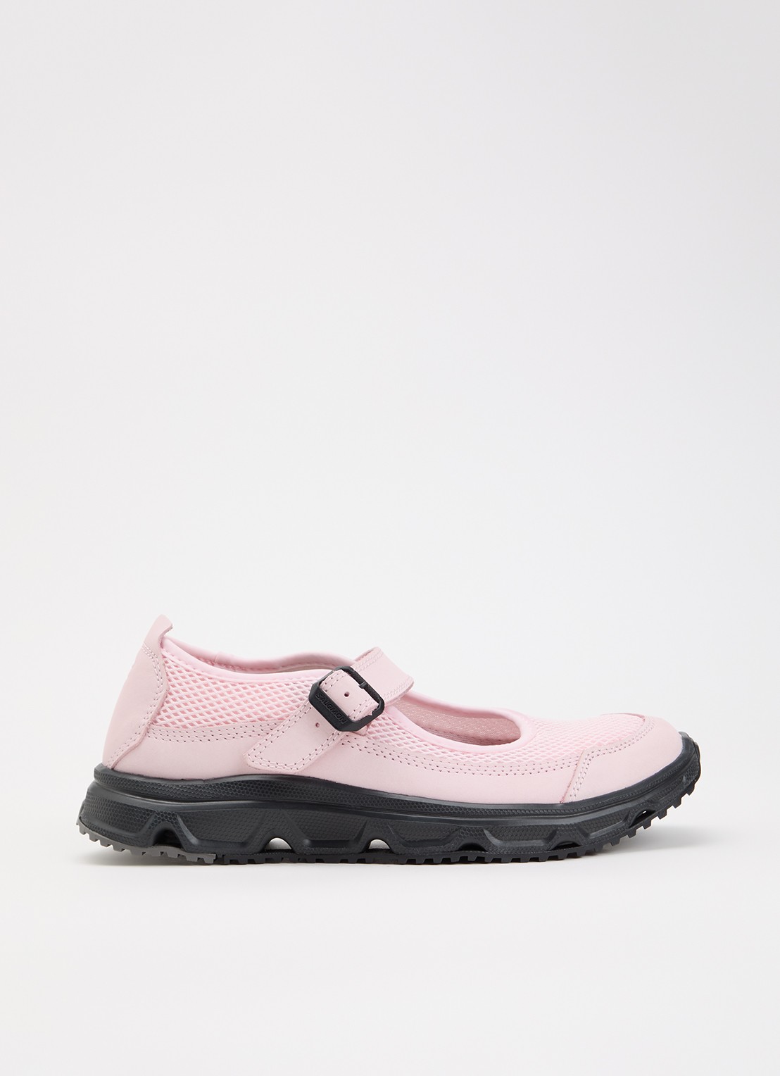 Salomon RX Marie-Jeanne sneaker van mesh met leren details - voorkant 4 lichtroze