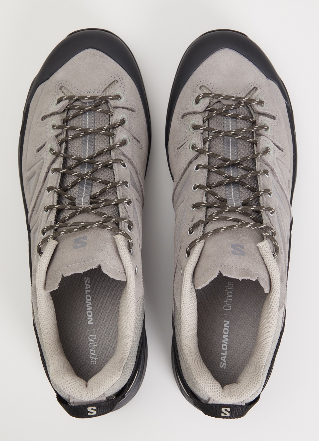 Salomon X-ALP sneaker met details van suède - detail 2 grijs