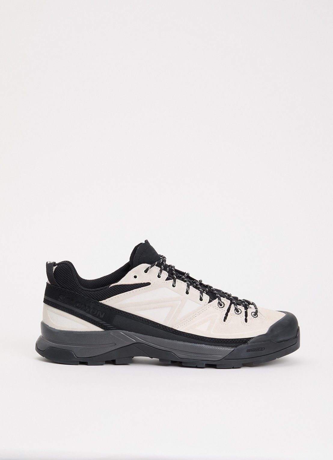 Salomon X-Alp sneaker met suède details - voorkant 4 zwart