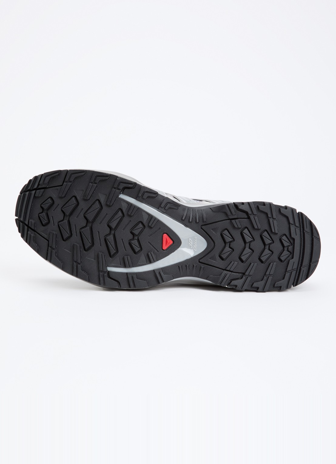 Salomon XA Pro 3D sneaker met details van mesh - detail 7 grijs