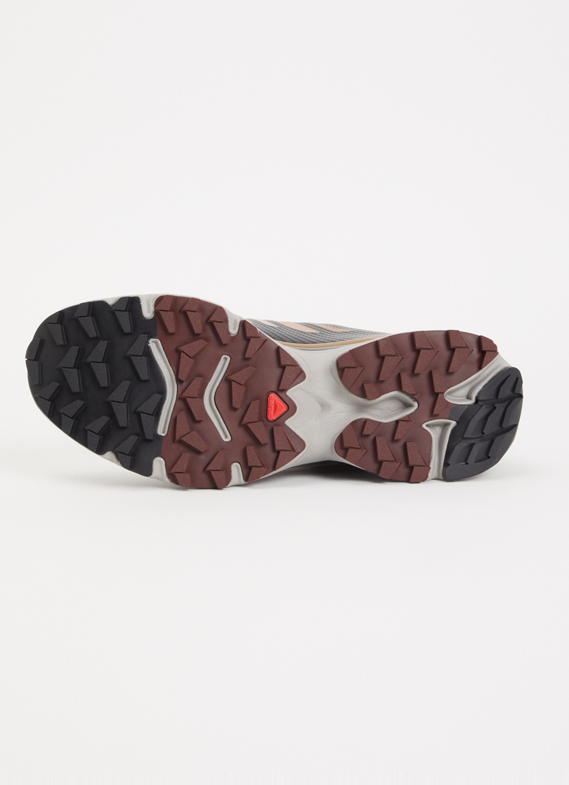 Salomon XT-4 OG sneaker met details van mesh - detail 3 bruin