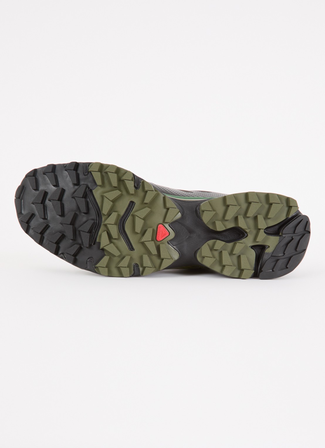 Salomon XT-4 OG sneaker met mesh details - detail 4 olijfgroen