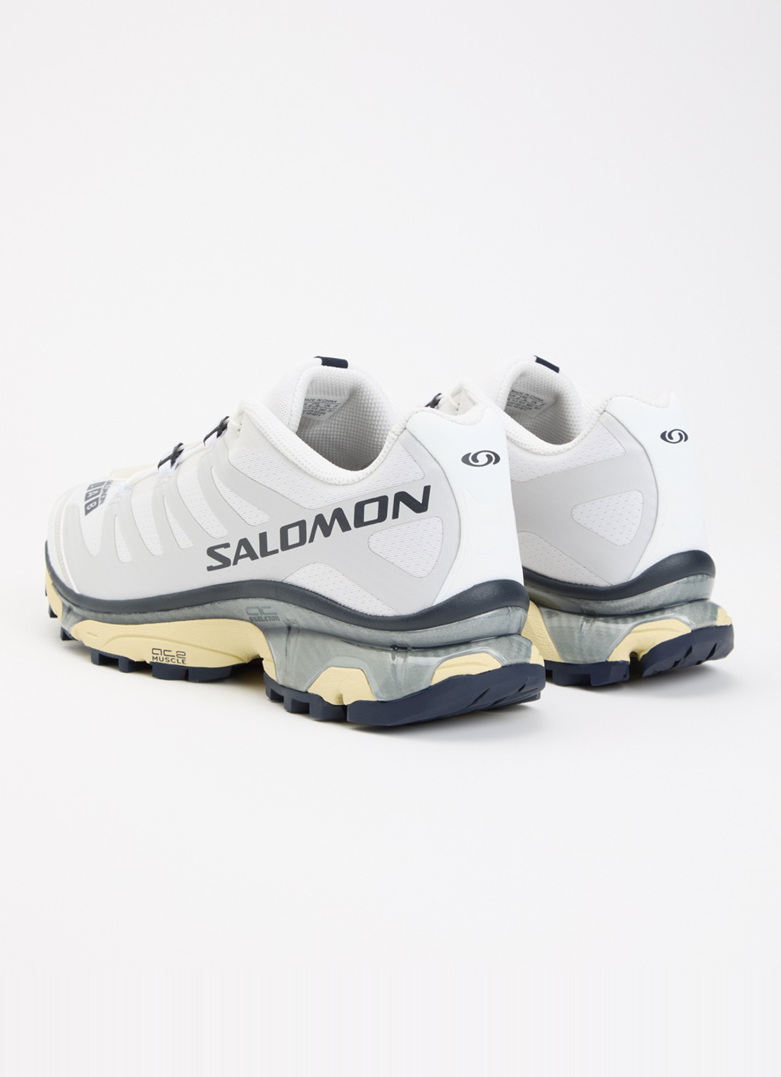 Salomon XT-4 sneaker met logo - achterkant wit