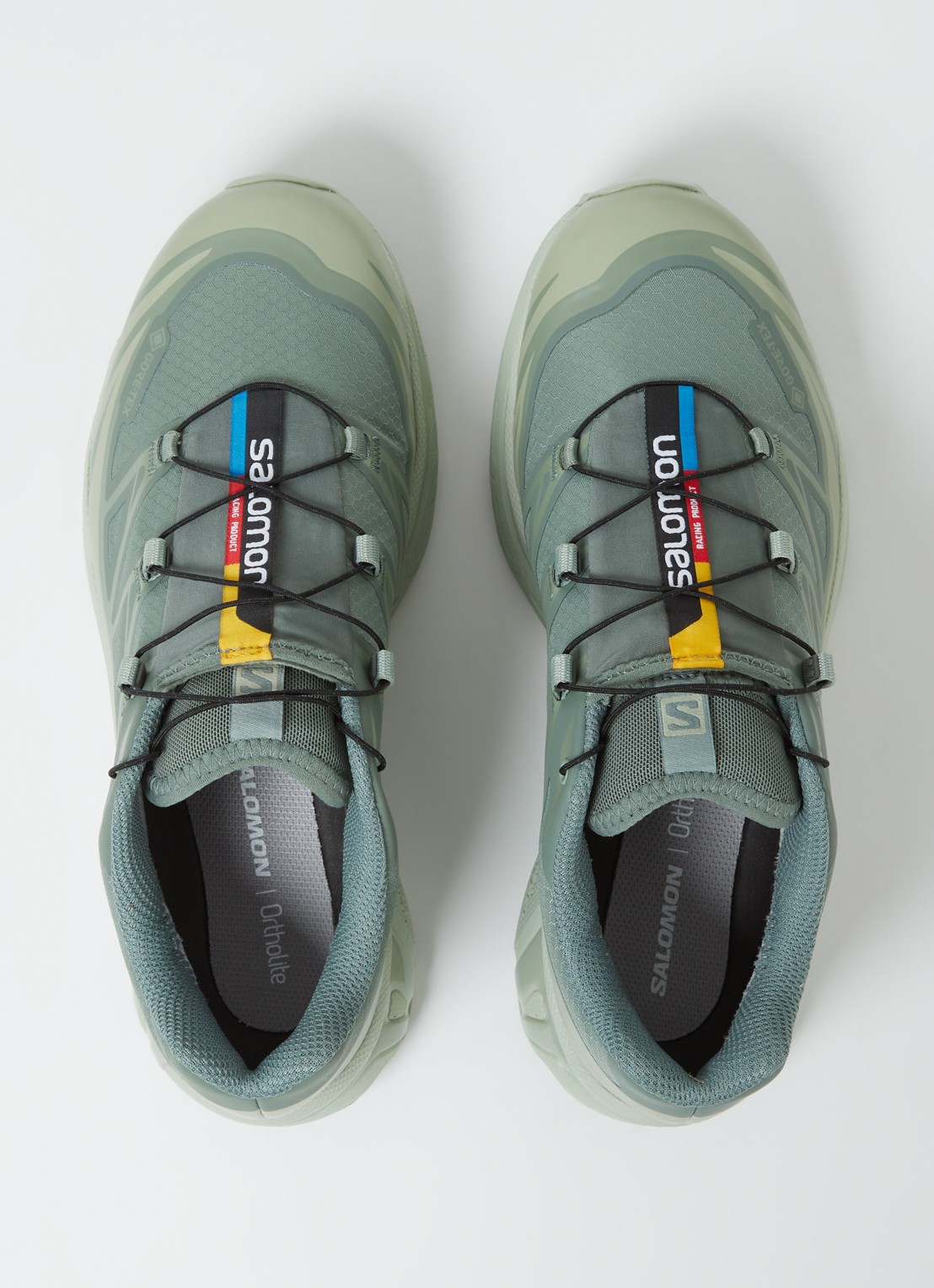 Salomon XT-6 Gore-Tex sneaker met logo - detail 3 mint