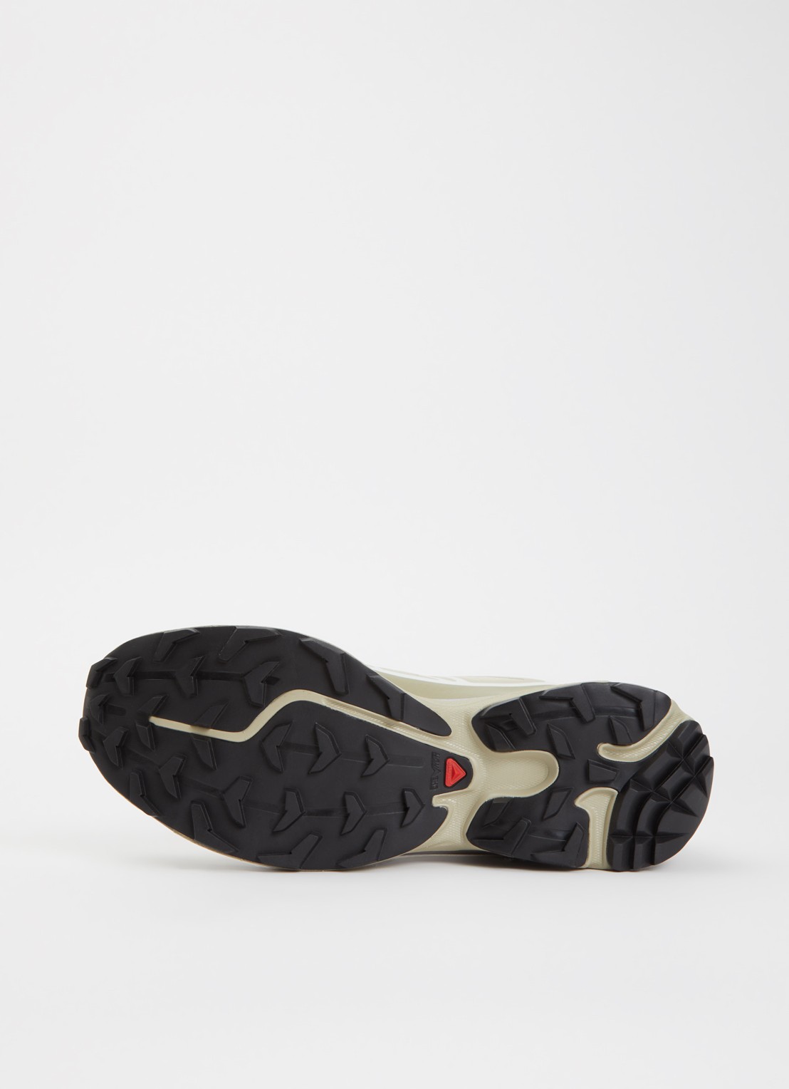 Salomon XT-6 Gore-Tex sneaker met mesh details - detail 3 khaki