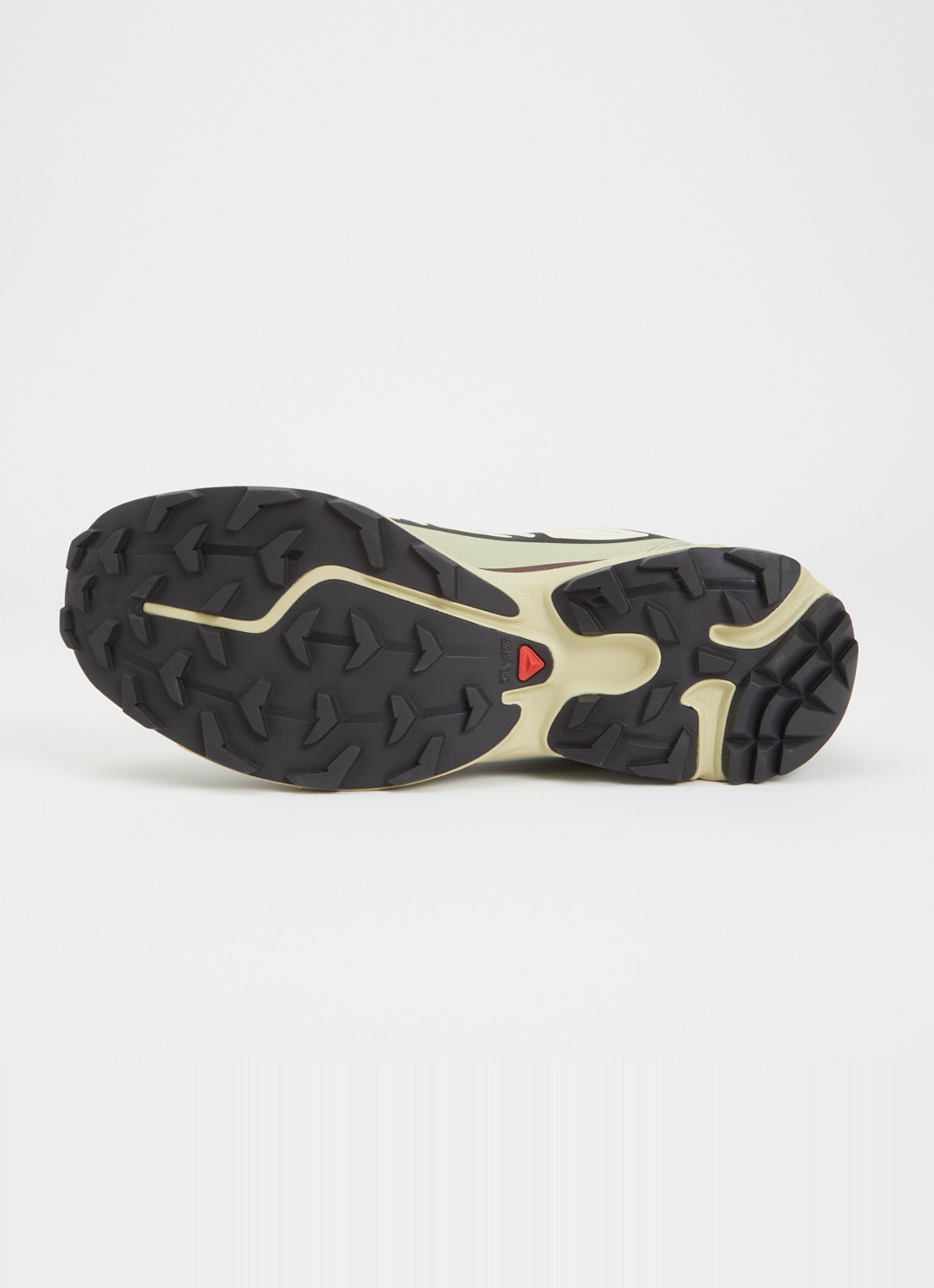 Salomon XT-6 GTX sneaker met mesh details - detail 3 lindegroen