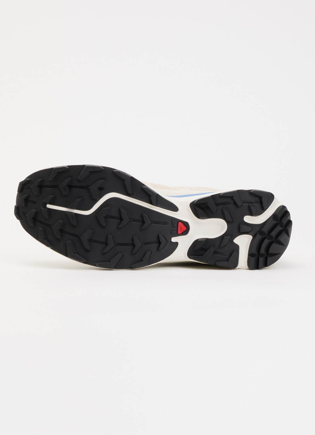 Salomon XT-6 Shadow sneaker met mesh details - detail 3 beige