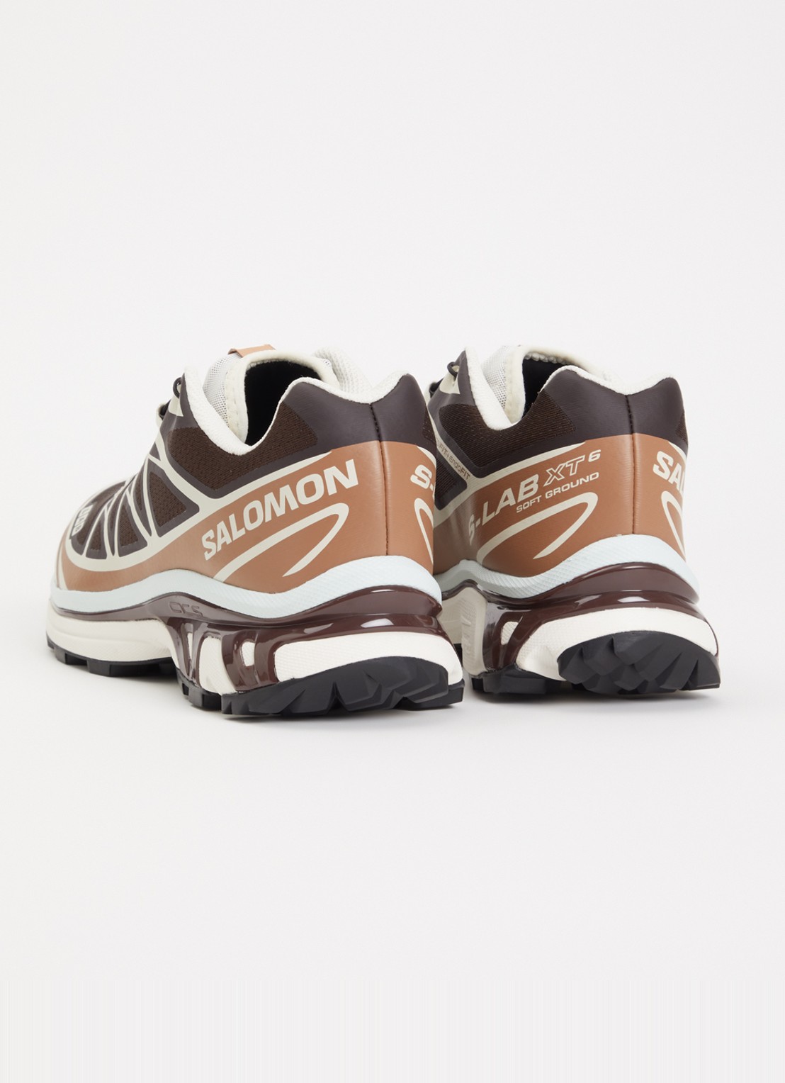 Salomon XT-6 sneaker met logo - achterkant 5 bruin