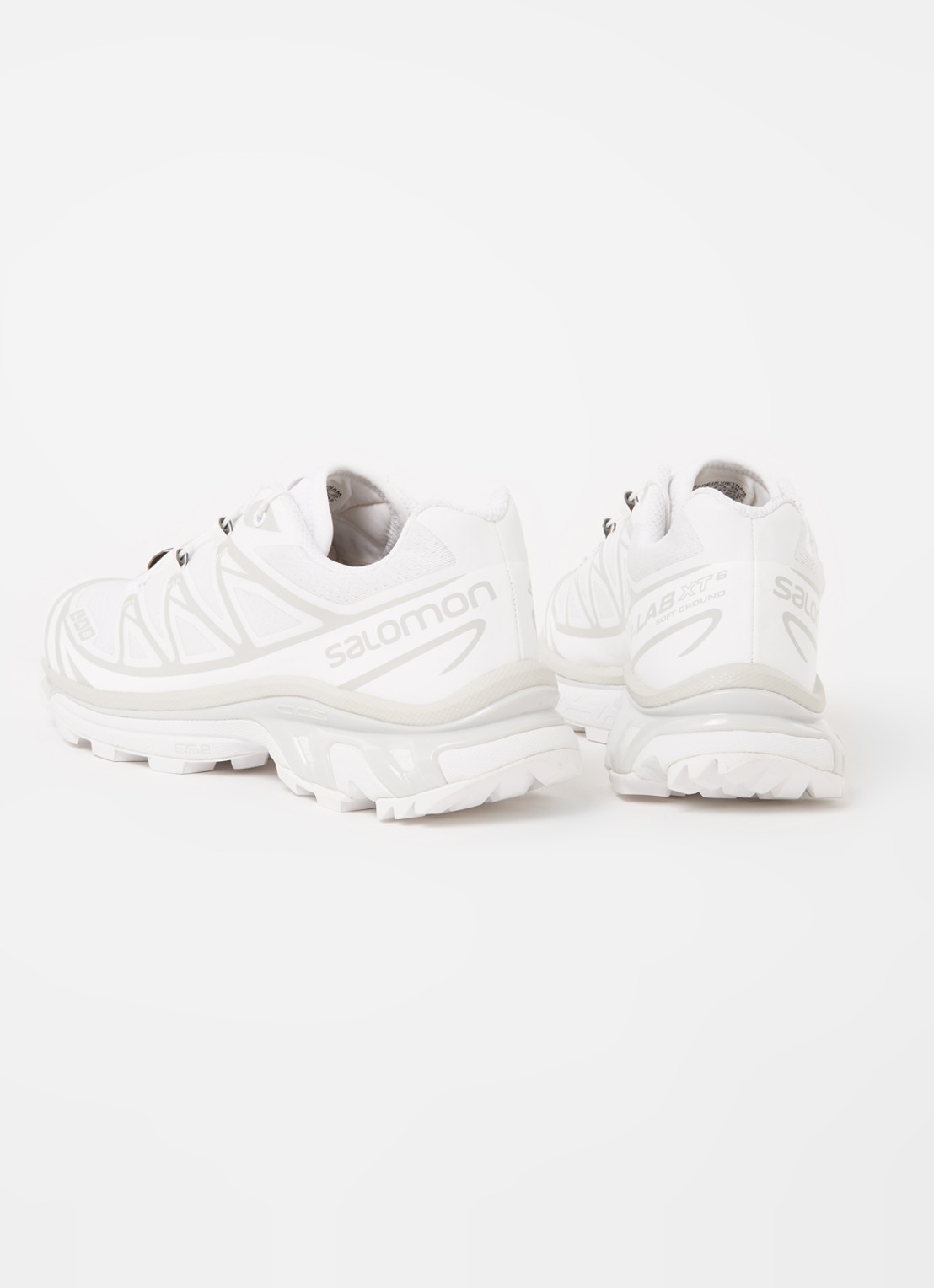 Salomon XT-6 sneaker met mesh details  - detail 3 wit