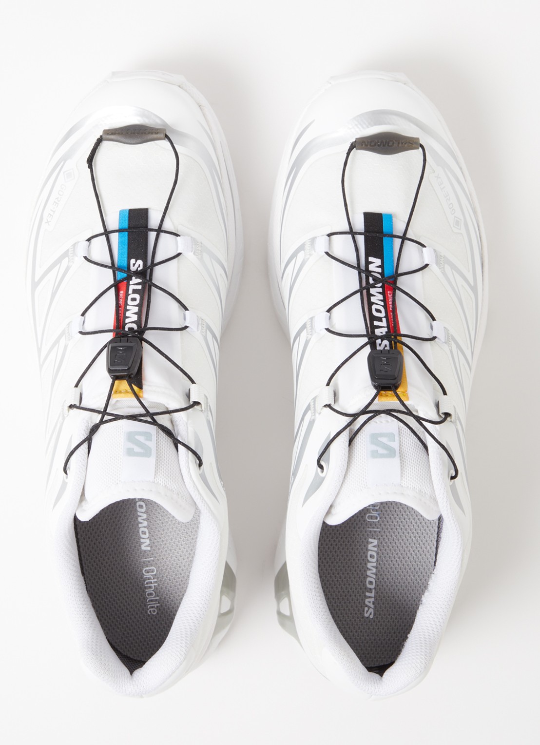 Salomon XT-6 sneaker met mesh details - detail 4 wit
