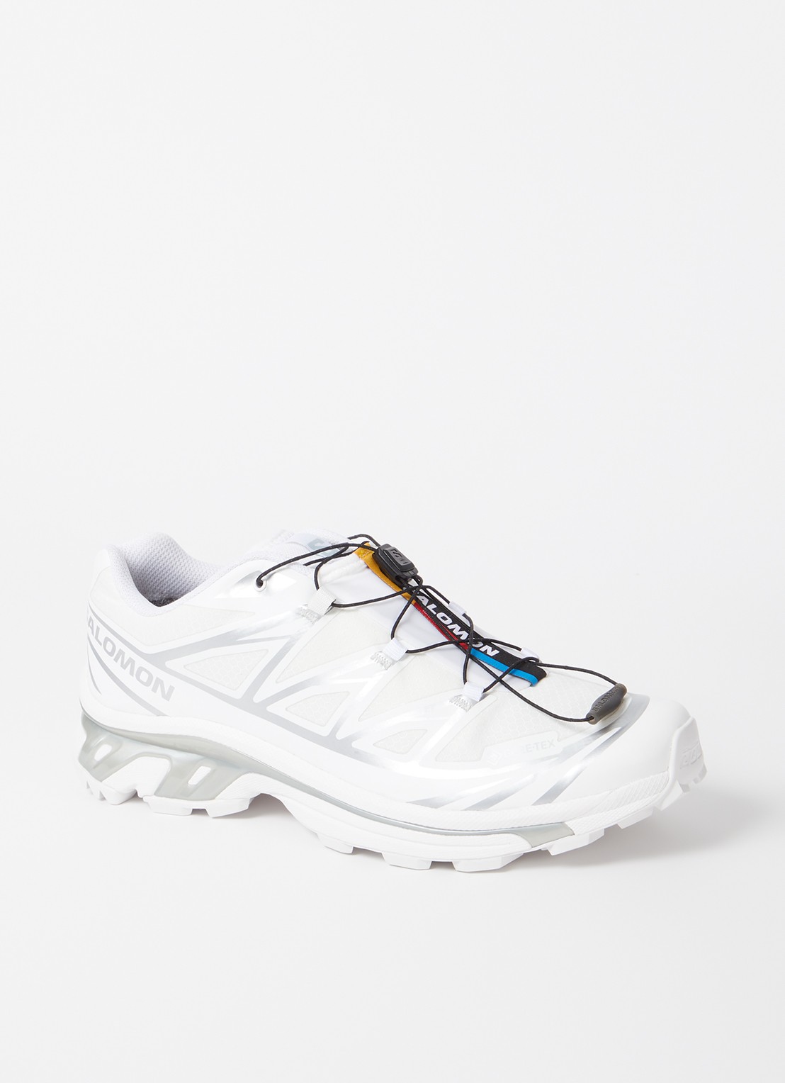 Salomon XT-6 sneaker met mesh details - voorkant 2 wit