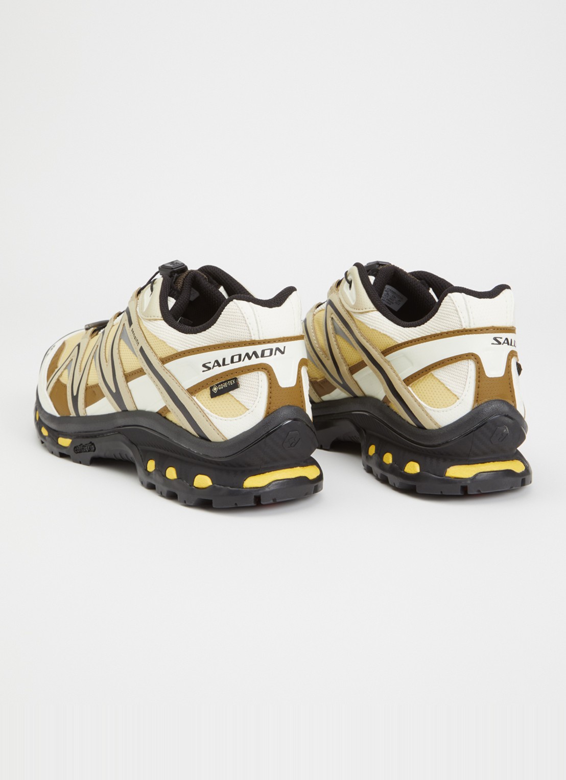 Salomon XT-Quest GTX sneaker met logo - achterkant 5 geel