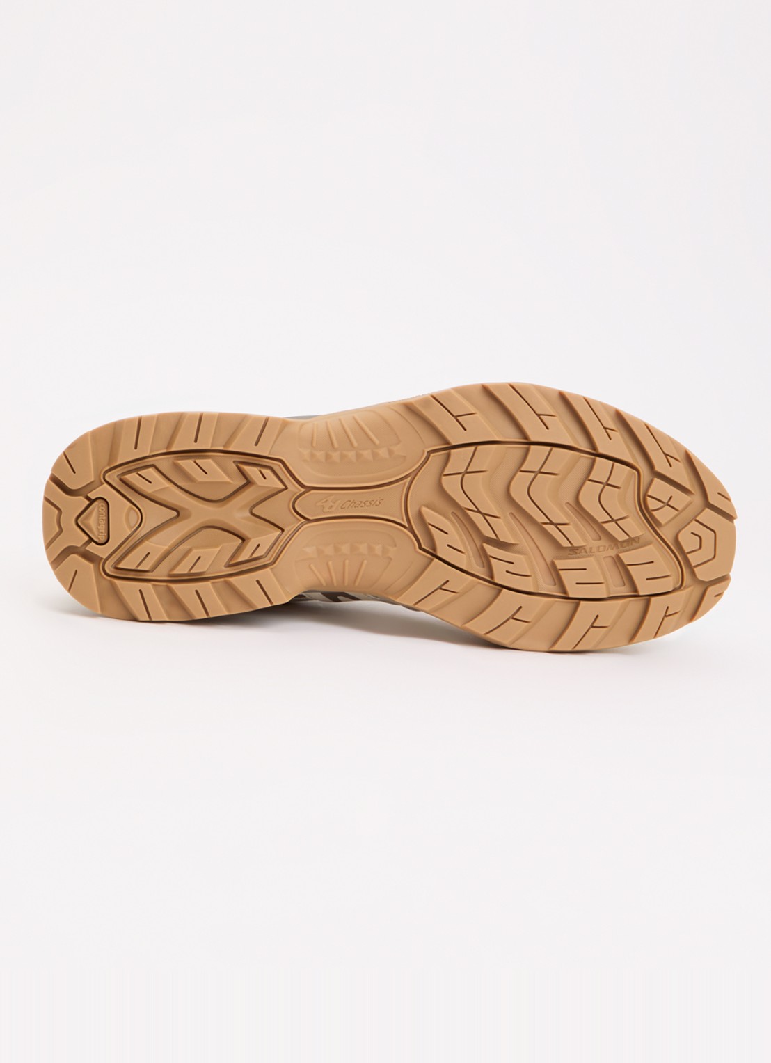 Salomon XT-Quest sneaker met mesh details - detail 3 vanillegeel