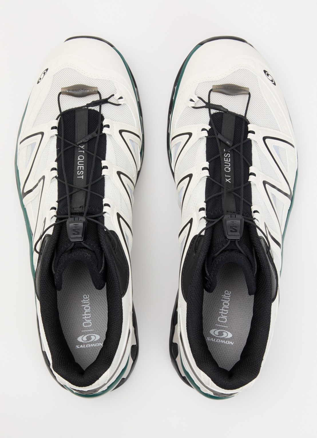 Salomon XT-Quest sneaker met mesh details - detail 4 gebroken wit
