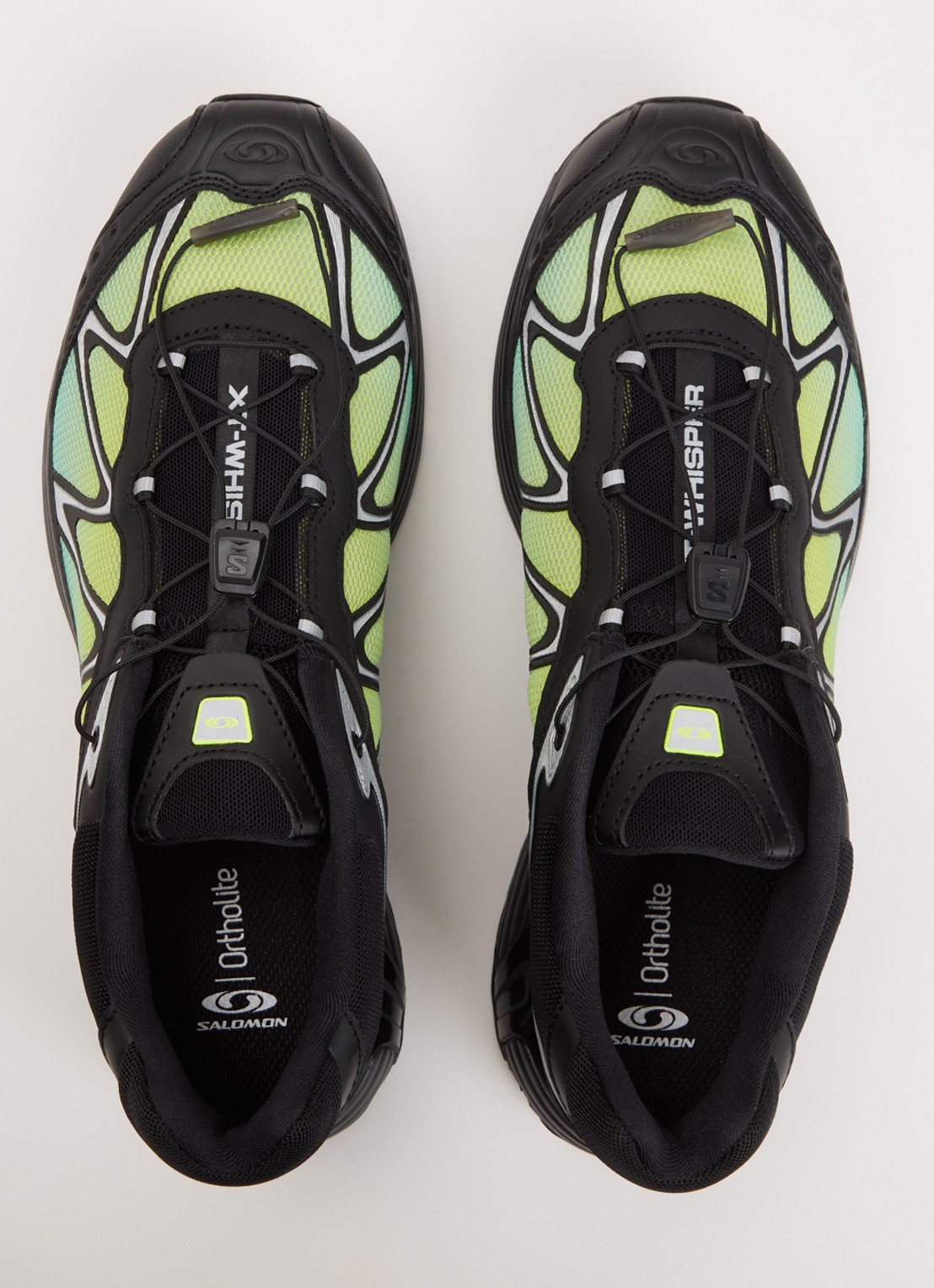 Salomon XT-Whisper sneaker met details van mesh - detail 2 groen