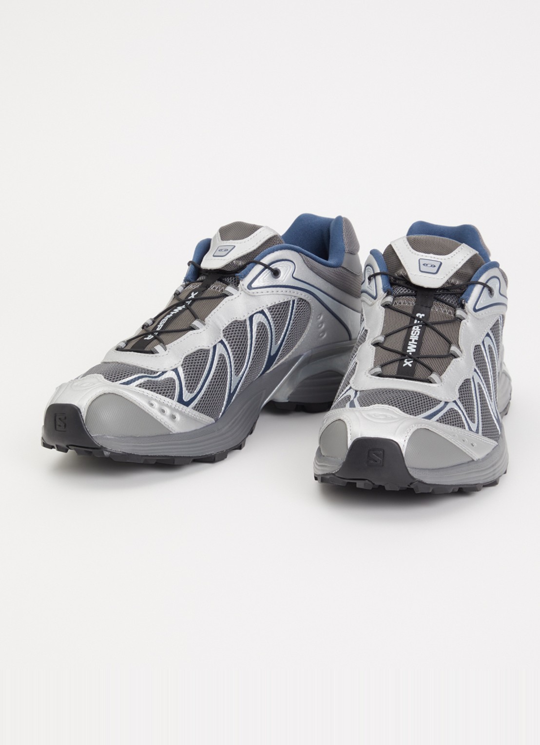 Salomon XT-Whisper sneaker met details van mesh  - detail 2 zilver
