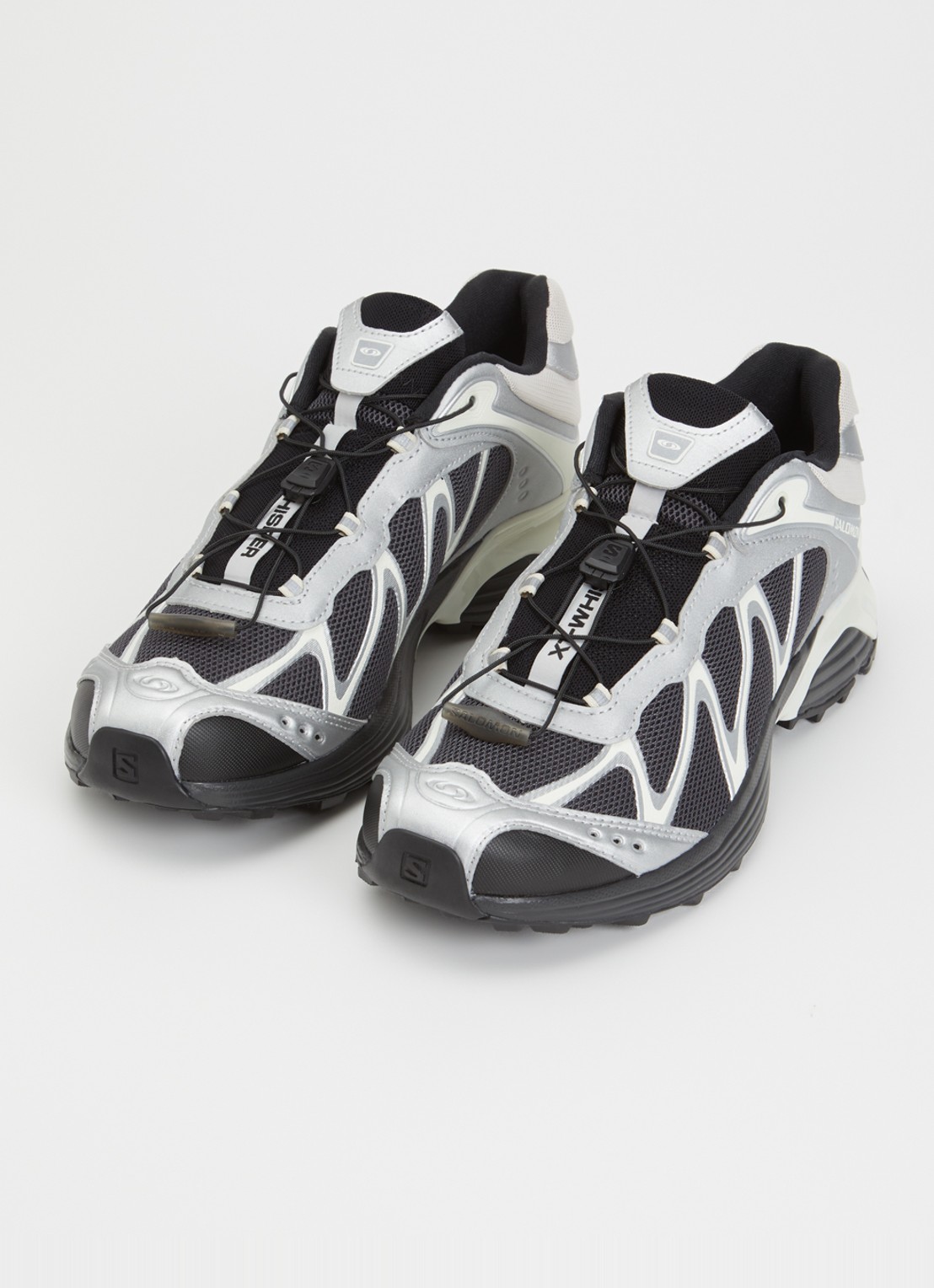 Salomon XT-Whisper sneaker met logo - detail 3 zwart