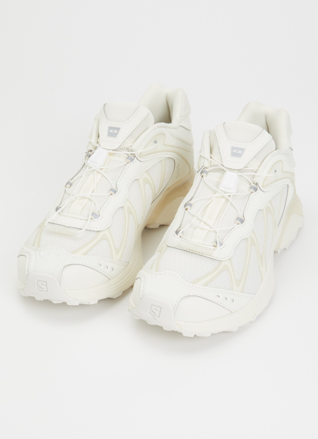 Salomon XT-Whisper sneaker met logo - detail ivoor