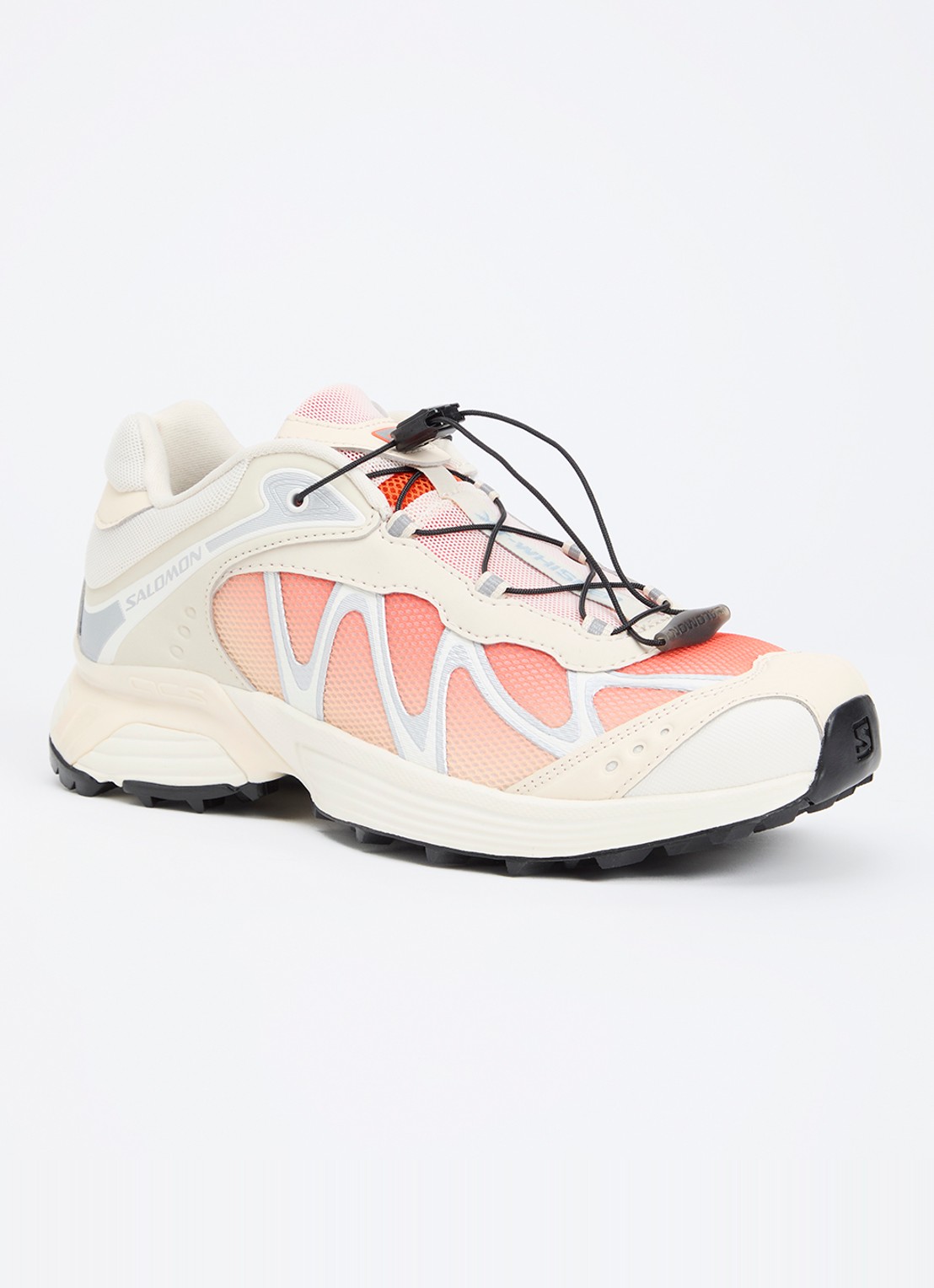 Salomon XT-Whisper sneaker met mesh details - voorkant 8 zalmroze