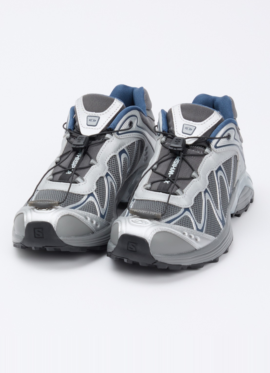Salomon XT-Whisper sneaker met mesh details - detail grijs