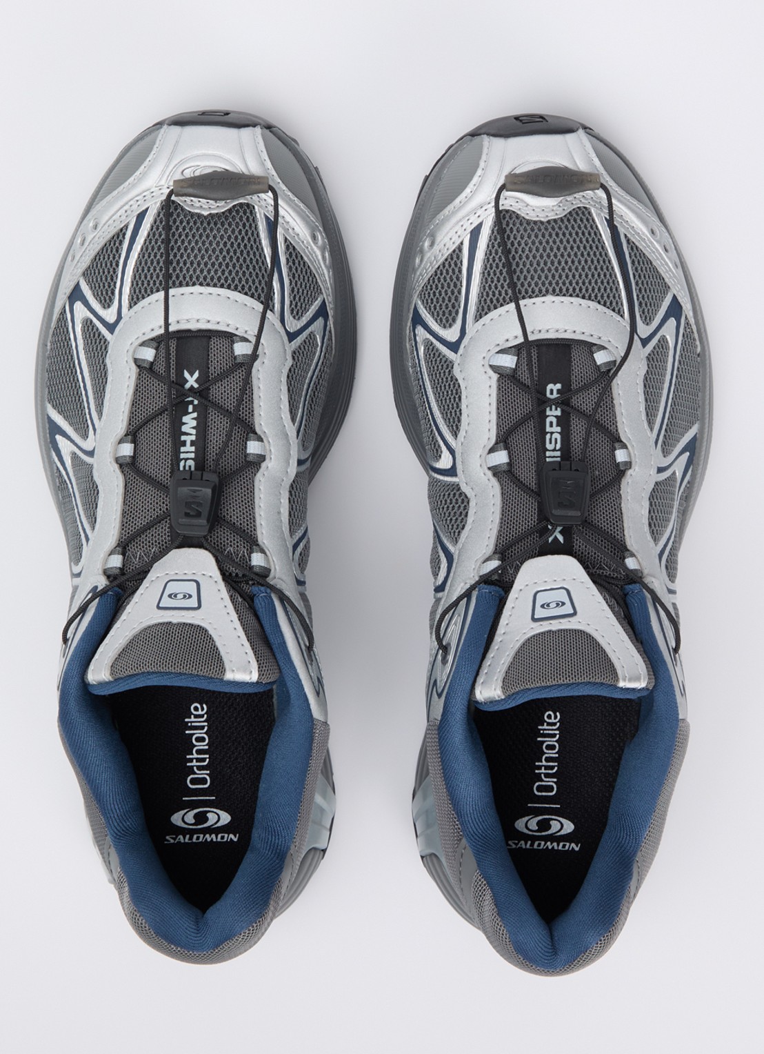 Salomon XT-Whisper sneaker met mesh details - detail 2 grijs