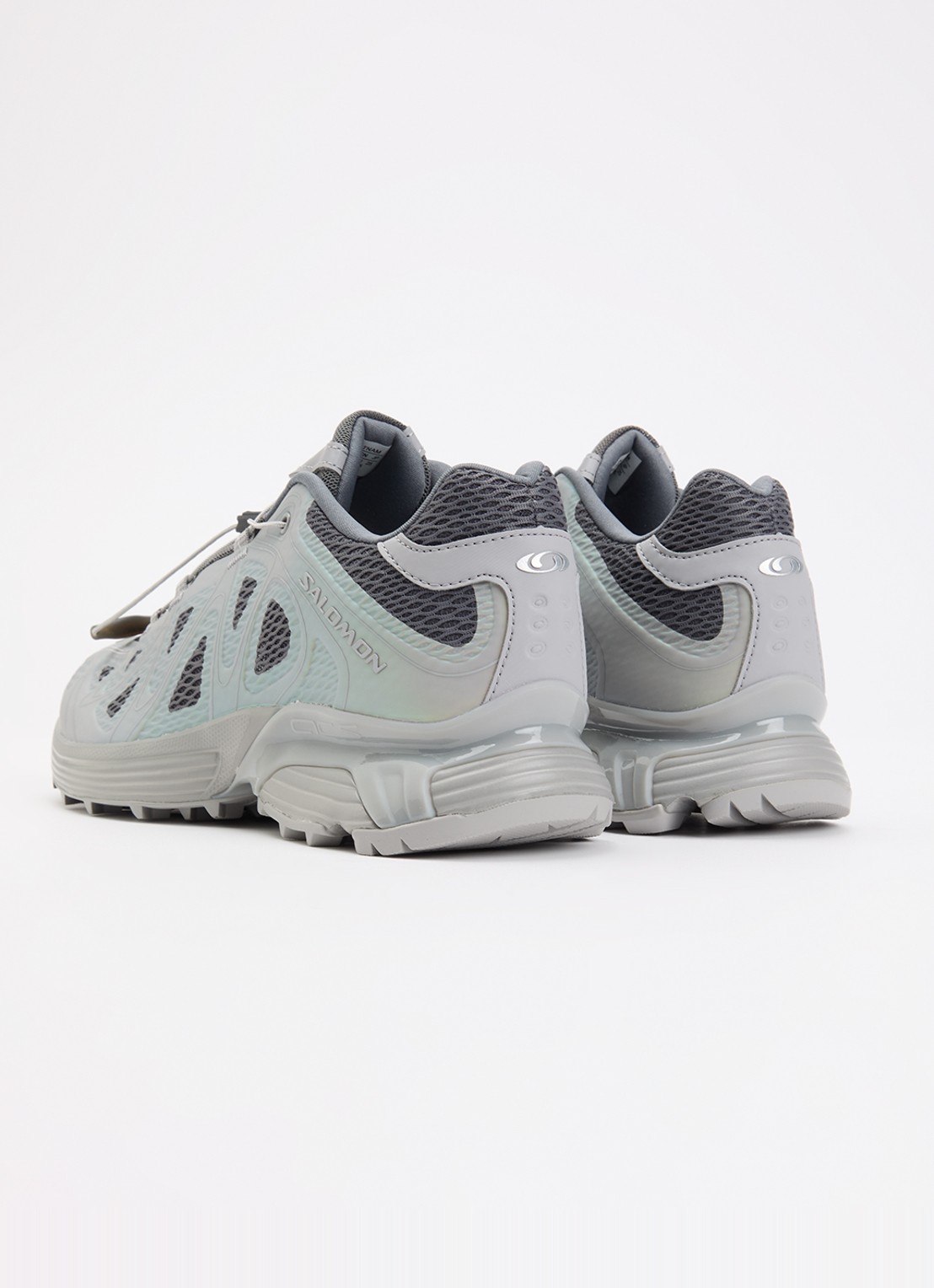 Salomon XT-Whisper sneaker met mesh details - achterkant 2 grijs