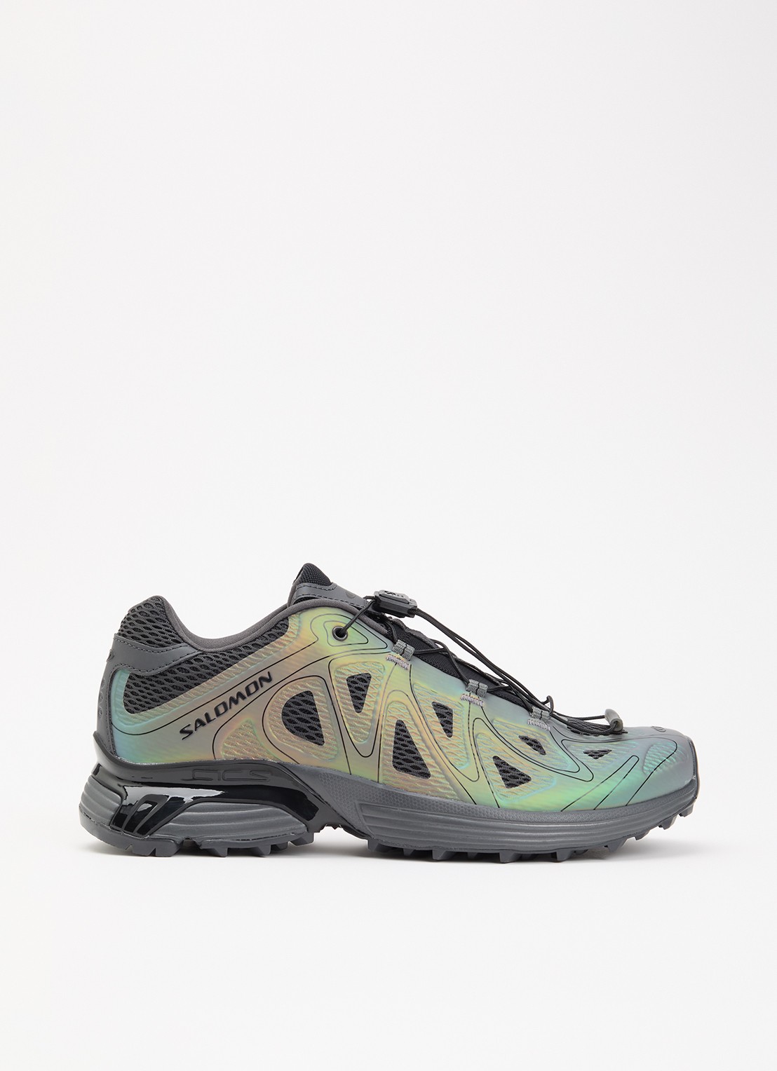 Salomon XT-Whisper sneaker met mesh details - voorkant 5 antraciet