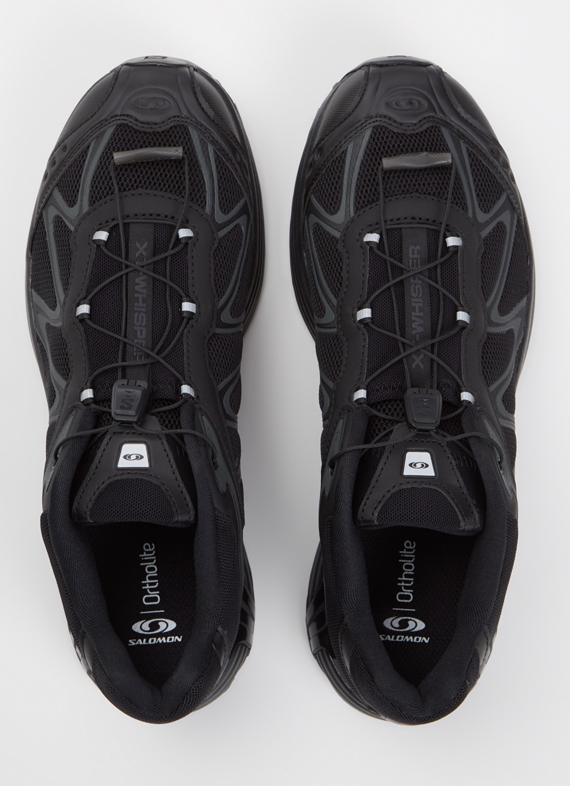 Salomon XT-Whisper sneaker met mesh details - detail 4 zwart