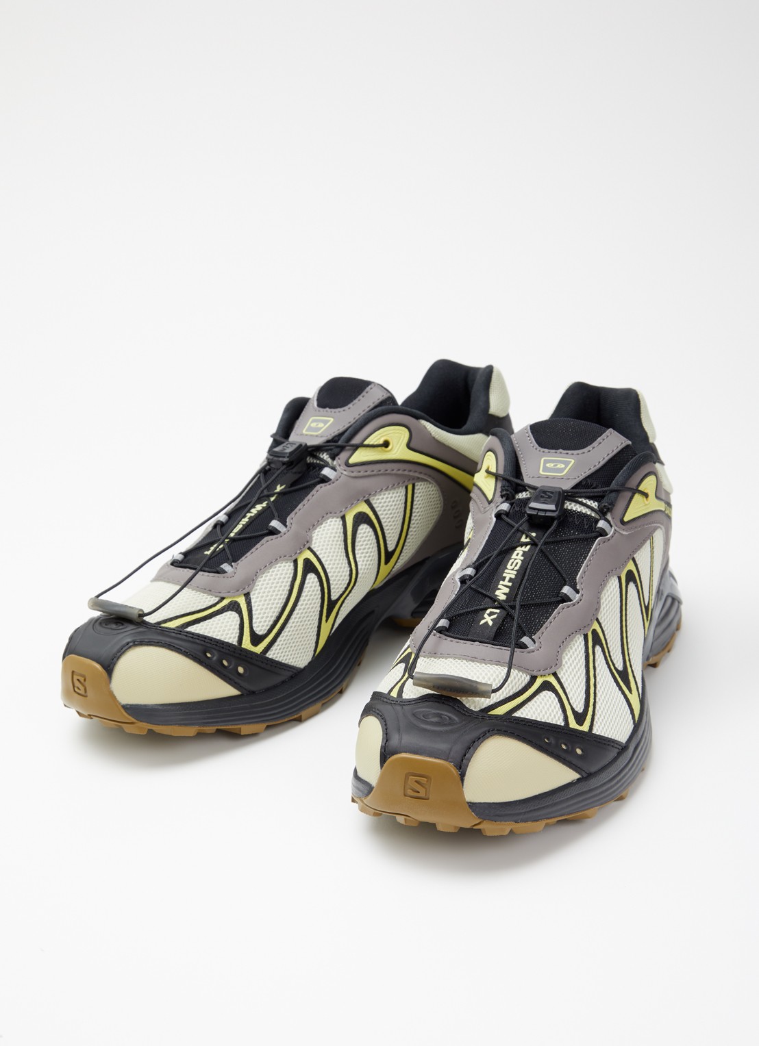 Salomon XT-Whisper sneaker met mesh details - detail 3 lichtgroen