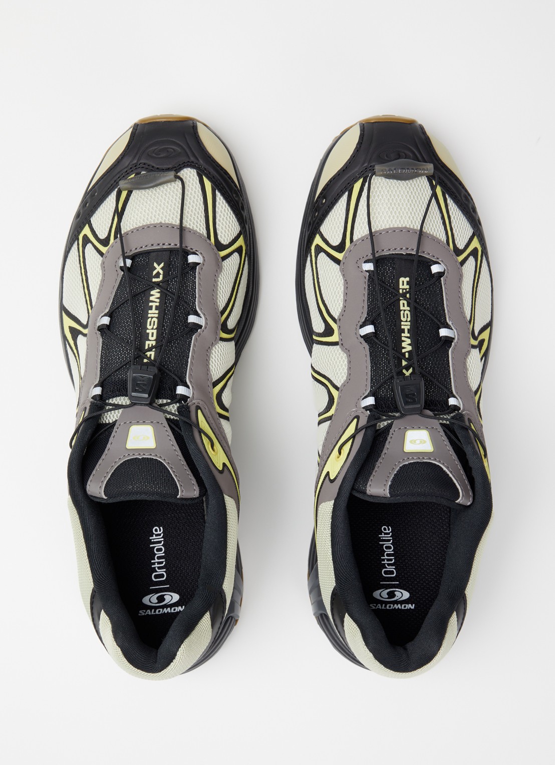 Salomon XT-Whisper sneaker met mesh details - detail 4 lichtgroen