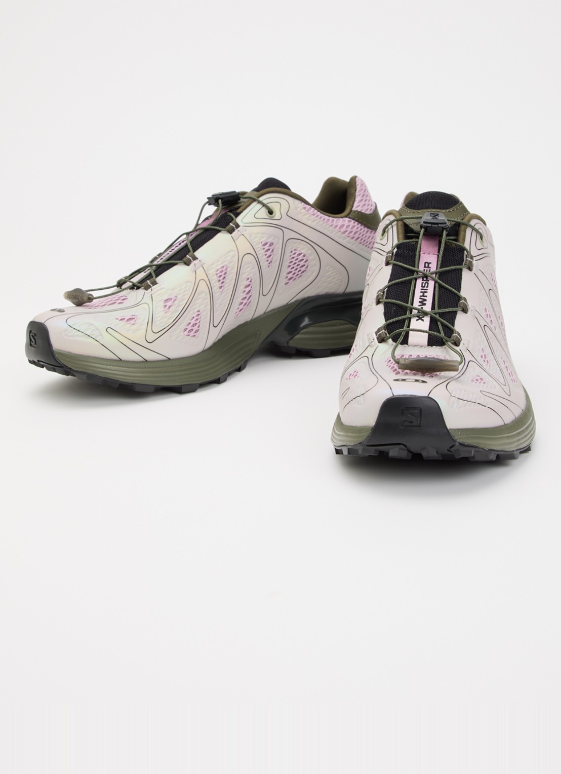 Salomon XT-Whisper Void sneaker met mesh details - detail 2 lila