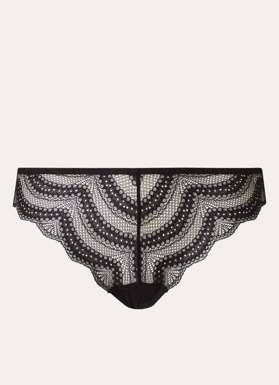 Sam Friday Celine tanga van kant - voorkant 4 zwart