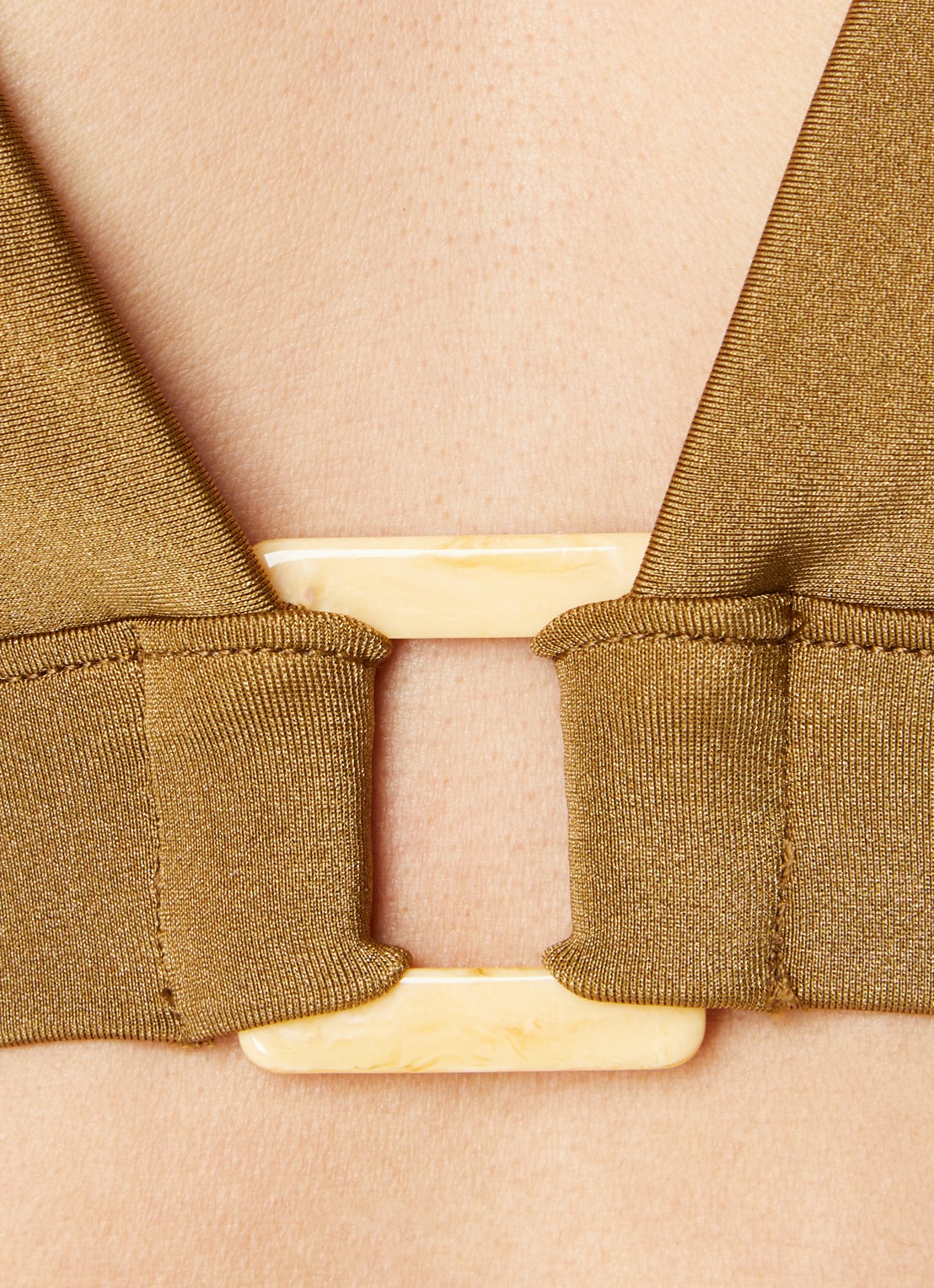 Sam Friday Flood bikinitop met uitneembare vulling - detail 4 mosgroen