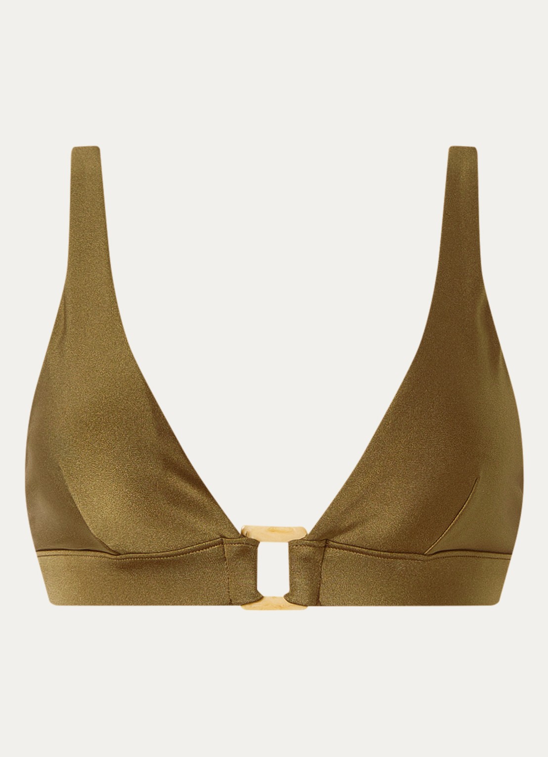 Sam Friday Flood bikinitop met uitneembare vulling - voorkant 5 mosgroen