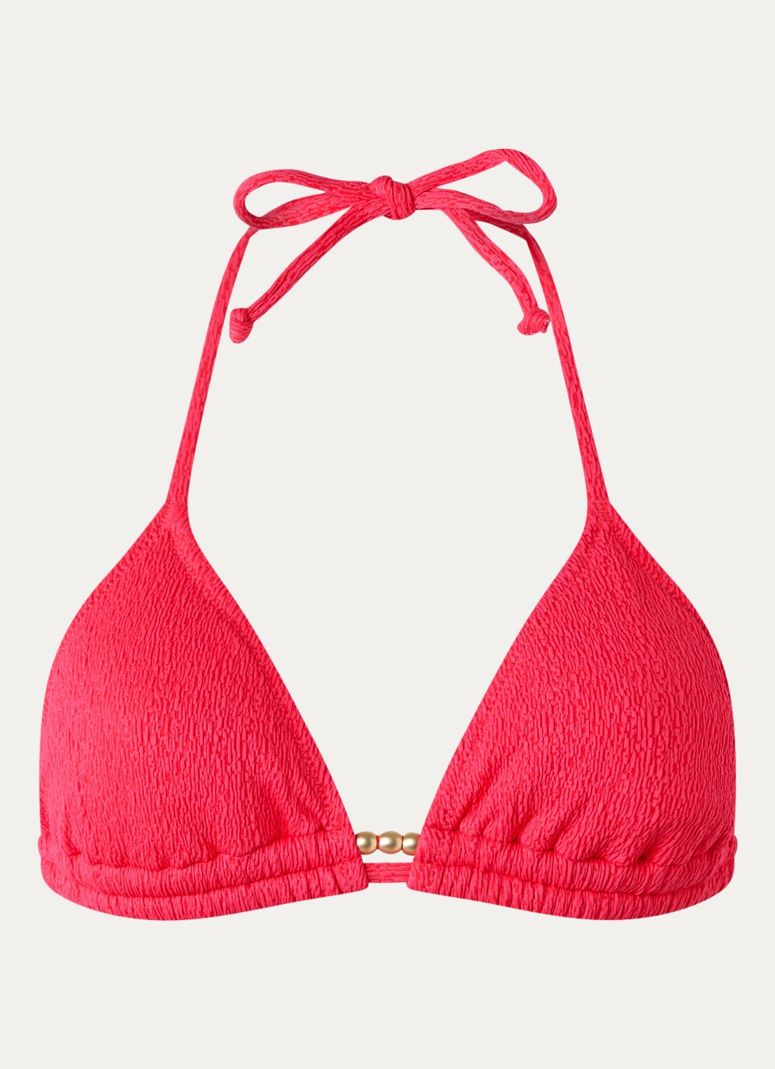 Sam Friday Jessie voorgevormde traingel bikinitop met uitneembare vulling - voorkant neonroze