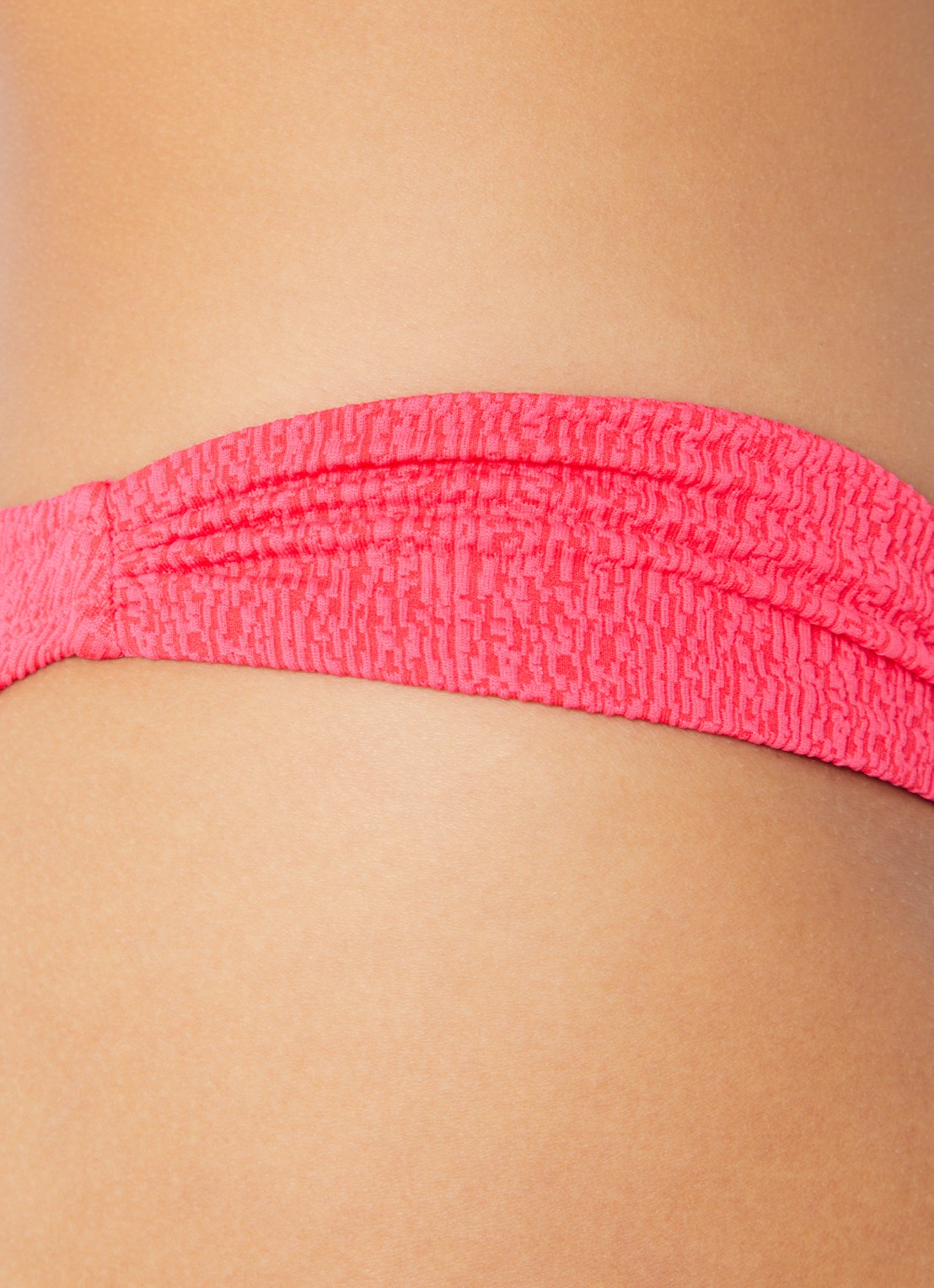 Sam Friday Kai bikinislip met plooidetail - detail 5 neonroze