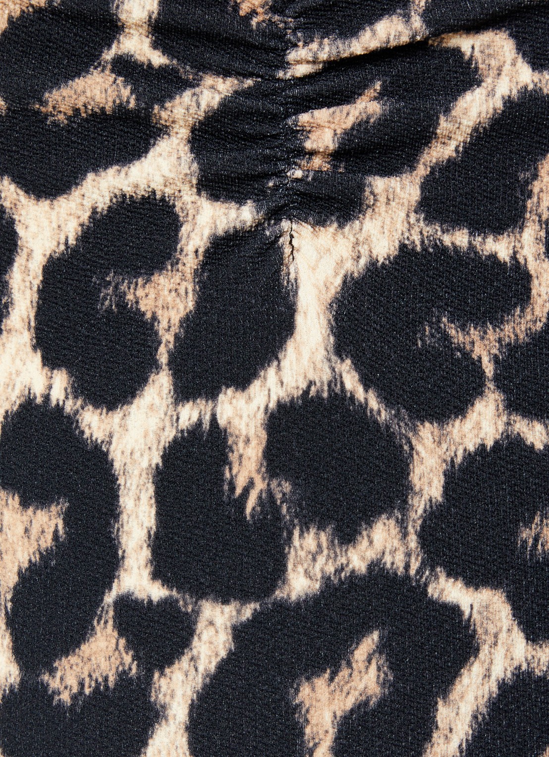 Sam Friday Keanu badpak met panterprint - detail 5 zand
