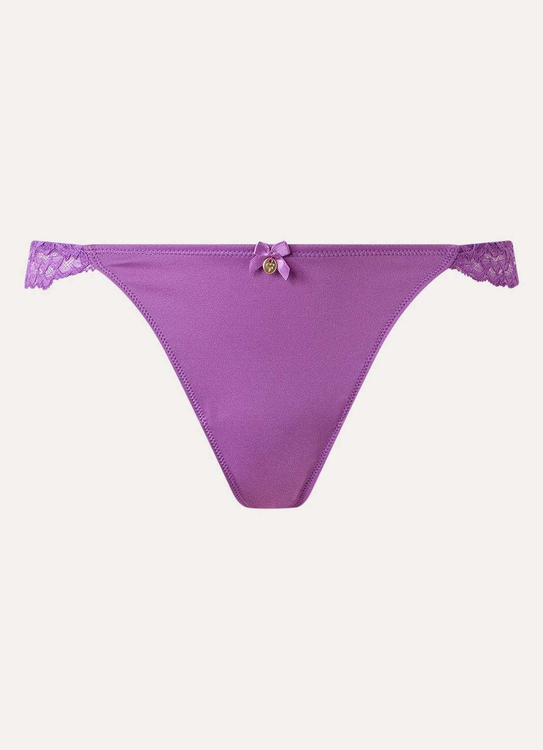 Sam Friday Tia string van kant - voorkant paars